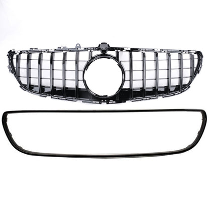 FRONT GRILLE MERCEDES CLS W218 2015-2018 MASK BLACK PROFILES