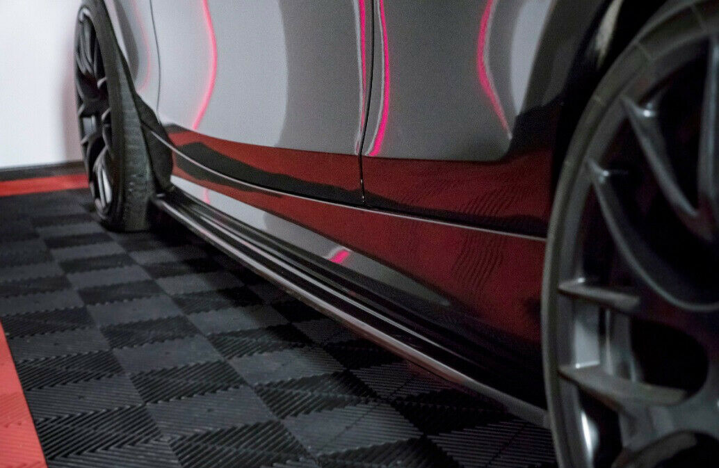 LAME BMW SERIE 1 E87 E81 SPLITTER SOTTO MINIGONNE LATERALI SOTTOPORTA SPORTIVI