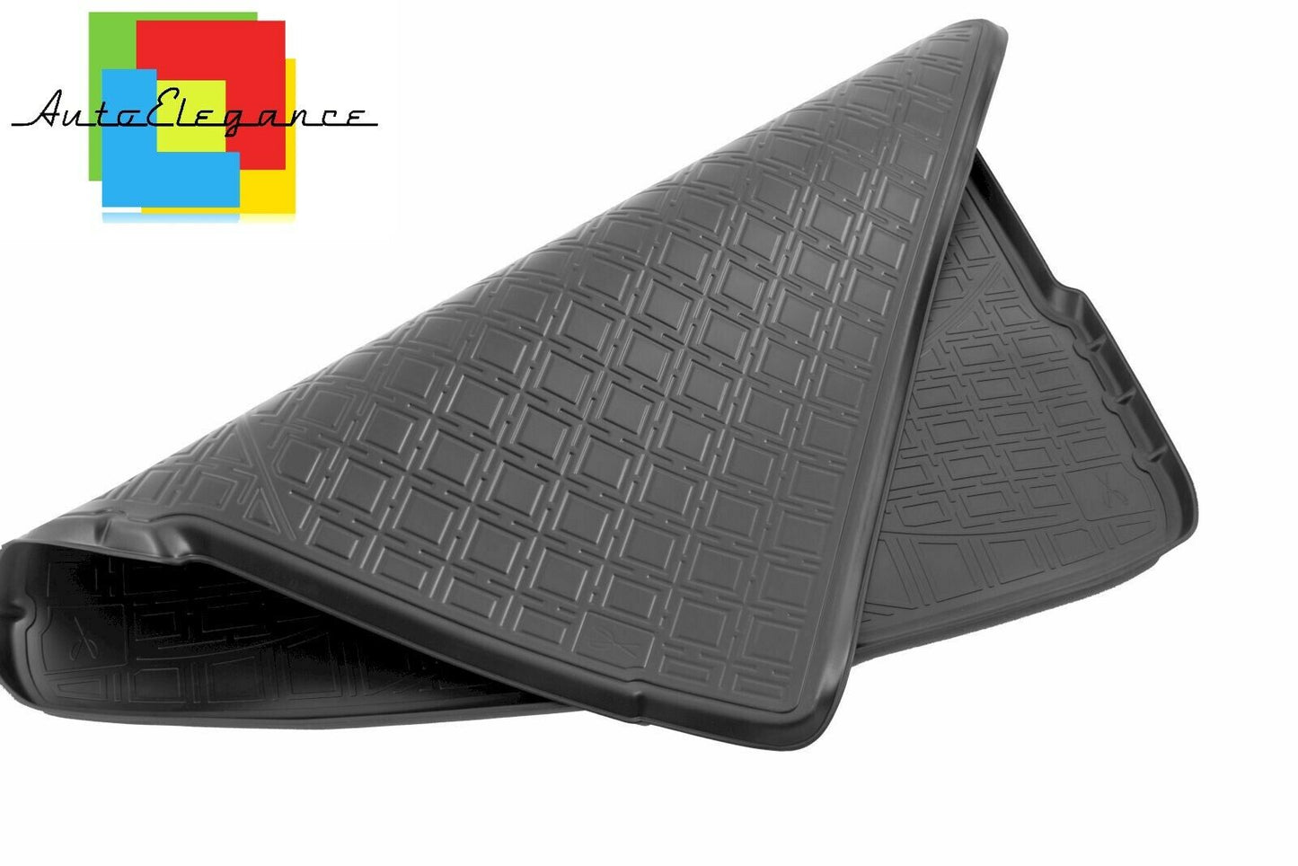 VASCA BAULE BAGAGLIAIO TAPPETO GOMMA SUPERGRIP RANGE ROVER EVOQUE 2011+ -AT-