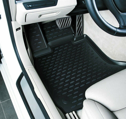 Tappetini Land Rover Defender 110 in forma 3D tappetini in gomma con bordo