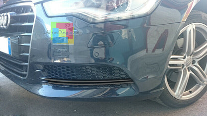 AUDI A6 4G C7 2010-2014 GRIGLIE FENDINEBBIA NIDO D'APE NERE AUTOELEGANCERICAMBI