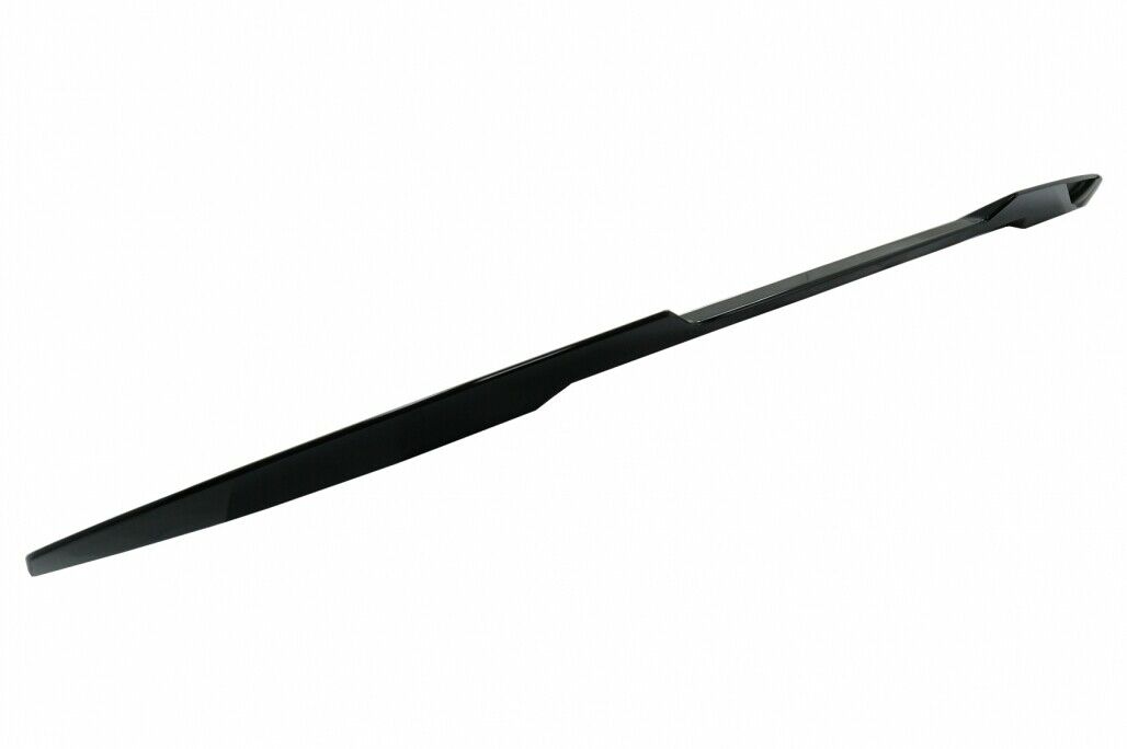 SPOILER POSTERIORE COFANO PER BMW SERIE 5 F10 2010-2017 LOOK M5 ABS NERO LUCIDO