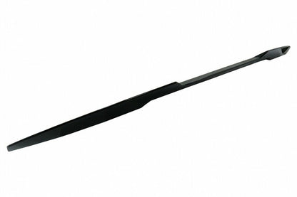 SPOILER POSTERIORE COFANO PER BMW SERIE 5 F10 2010-2017 LOOK M5 ABS NERO LUCIDO
