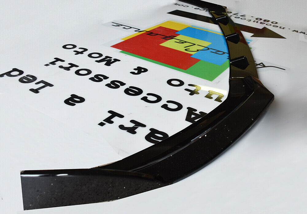 AUDI A3 8V 2012-2015 SOTTO PARAURTI ANTERIORE SPLITTER ABS NERO LOOK RS3 AUTOELEGANCERICAMBI