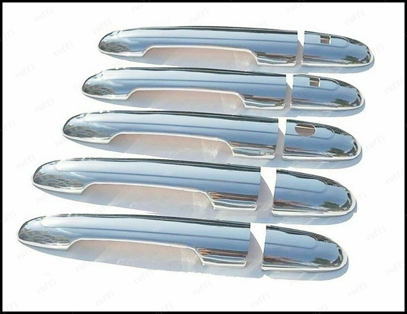 CROMATURA MANIGLIE 5 PORTE MERCEDES VITO W639 2003-2014 INOX ADESIVO 0032 AUTOELEGANCERICAMBI
