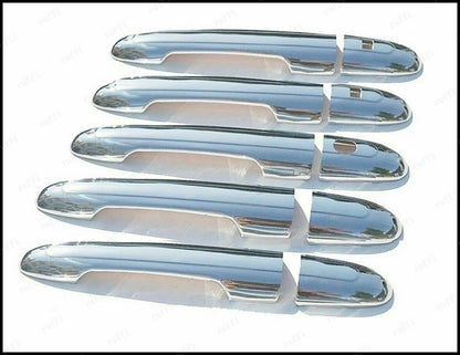 CROMATURA MANIGLIE 5 PORTE MERCEDES VITO W639 2003-2014 INOX ADESIVO 0032 AUTOELEGANCERICAMBI