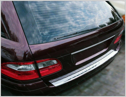 CROMATURA PROTEZIONE PARAURTI POST. MERCEDES E S211 W211 02-09 INOX ADESIVO 0032 AUTOELEGANCERICAMBI