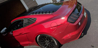 FORD MUSTANG 2015-2020 PROTEZIONE 2x LOUVER LUNOTTO POSTERIORE LOOK GT