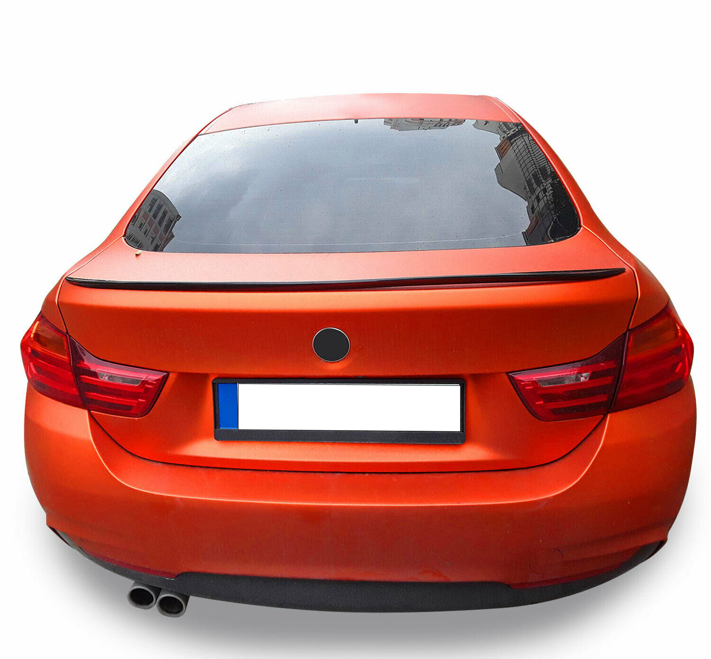 BMW SERIE 4 F36 GRAN COUPE SPOILER POSTERIORE SUL COFANO M ABS NERO LUCIDO AUTOELEGANCERICAMBI