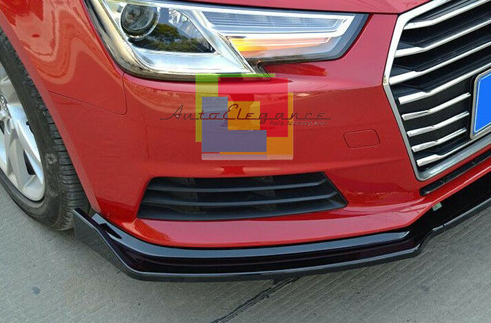 AUDI A4 B9 2015 AL 2018 LIP SPOILER SOTTO PARAURTI ANTERIORE LOOK RS4 S4 - ABS AUTOELEGANCERICAMBI