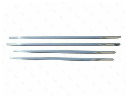 CROMATURA CORNICI FINESTRINI 4PZ MERCEDES E W211 2002-2009 INOX ADESIVO 0032 AUTOELEGANCERICAMBI