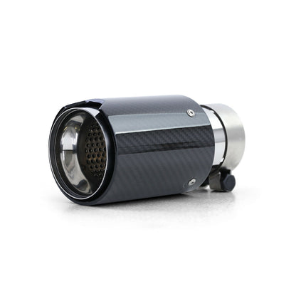 BMW SERIE 4 F32 F33 F36 2x TERMINALI DI SCARICO ACCIAIO CARBONIO LOOK M SPORT AUTOELEGANCERICAMBI