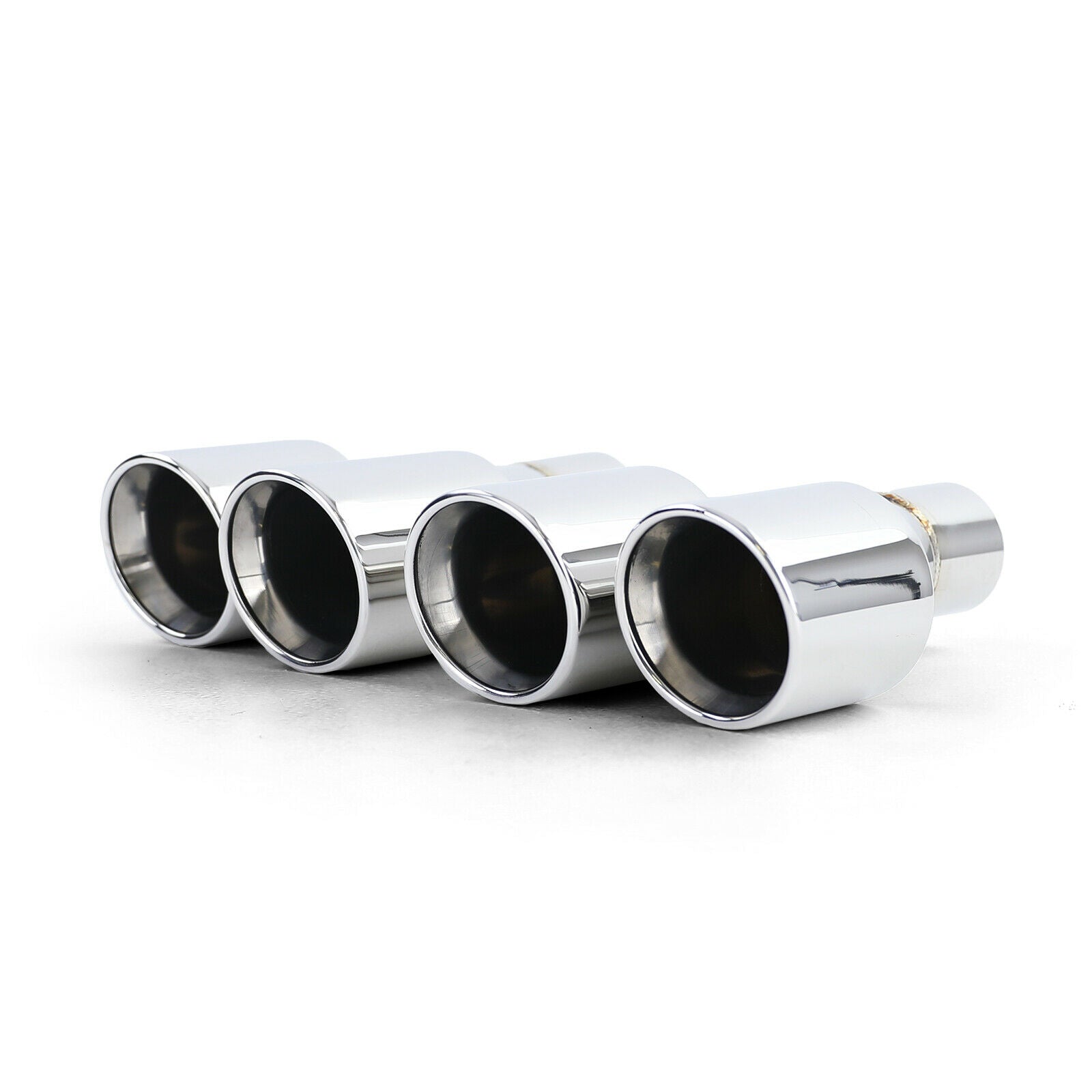COPPIA TERMINALI DI SCARICO PER BMW SERIE 5 F10 F11 INOX M SPORT / M5 CROMATI AUTOELEGANCERICAMBI