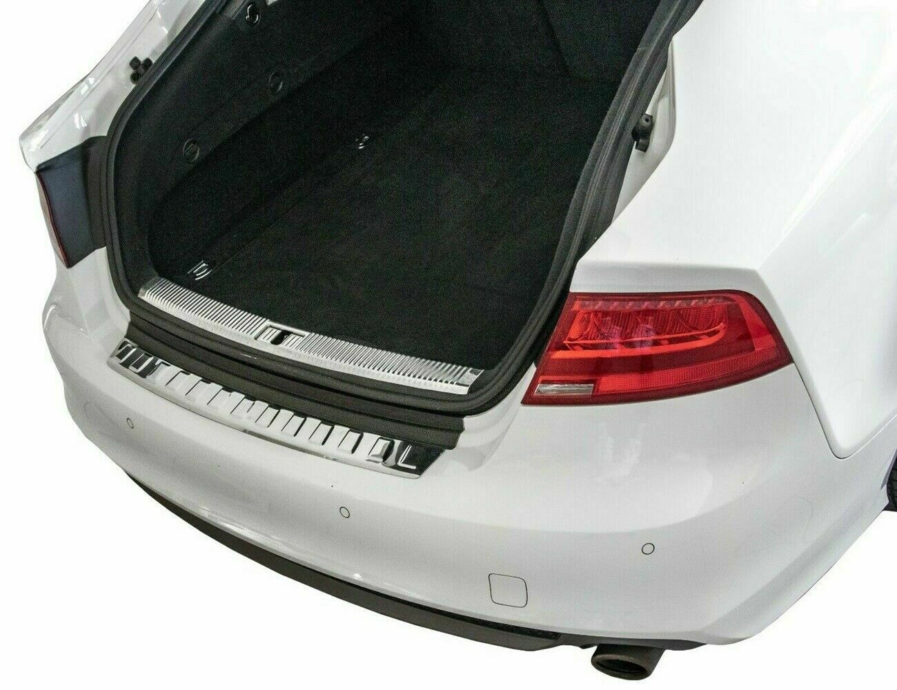 CROMATURA PROTEZIONE PARAURTI POSTERIORE AUDI A7 4G 2010-2017 INOX ADESIVO 0032 AUTOELEGANCERICAMBI