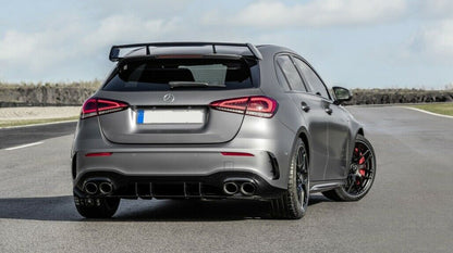 MERCEDES A-CLASS W177 2018+ REAR DIFFUSER UNDER BUMPER AMG TIPPER A45s