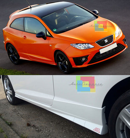 SEAT IBIZA 6J SC 2008-2016 3 DOORS SIDE SKIRTS UNDER DOOR