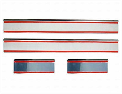 CROMATURA BATTITACCO PORTE NISSAN NOTE E11 2006-2013 ACCIAIO INOX ADESIVO 0032 AUTOELEGANCERICAMBI