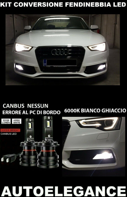 AUDI A5 B8.5 FENDINEBBIA LED 16.000LM CAMBUS - AT 0032 AUTOELEGANCERICAMBI