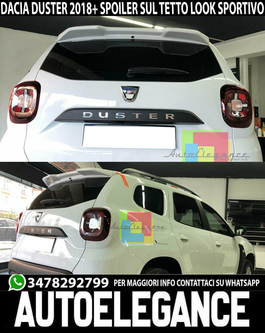ROOF SPOILER DACIA DUSTER MK2 2017+ SPORTY DESIGN WING