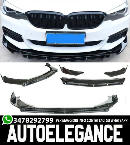 UNDER FRONT BUMPER BMW 5 SERIES G30 G31 2016+ ABS SPLITTER