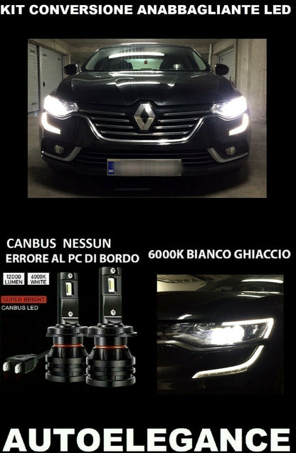 RENAULT TALISMAN LED LOW BEAM KIT 16.000LM CAMBUS 0032
