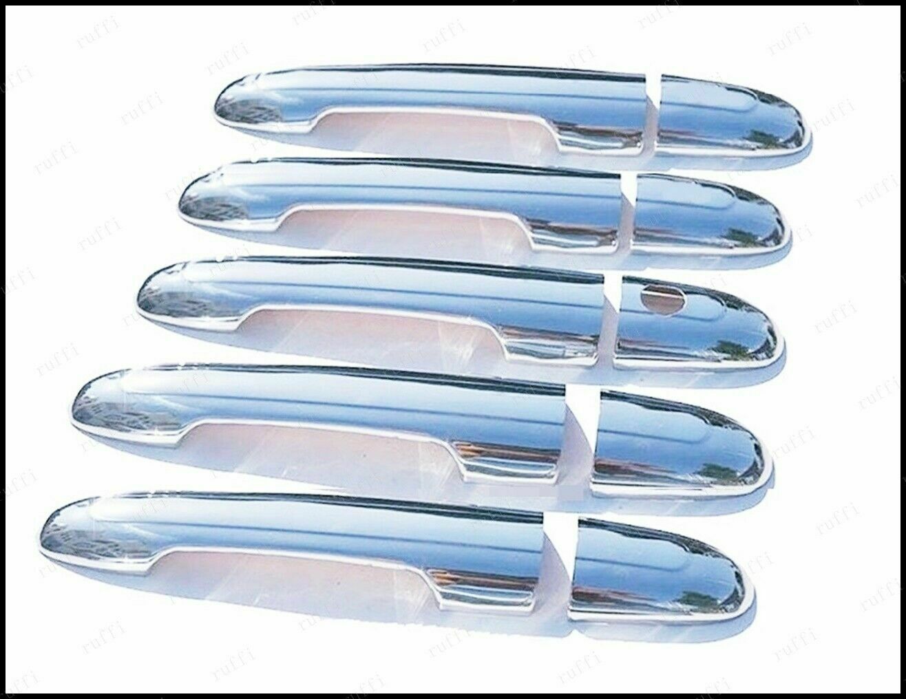 CROMATURA MANIGLIE 5 PORTE MERCEDES VIANO W639 2003-2014 INOX ADESIVO 0032 AUTOELEGANCERICAMBI