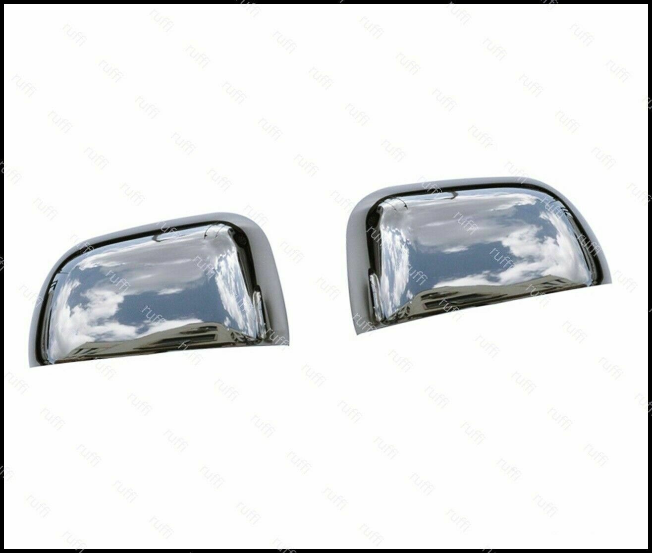 CROMATURA SPECCHIETTI LATERALI DACIA DUSTER 2010-2012 ACCIAIO INOX ADESIVO 0032 AUTOELEGANCERICAMBI