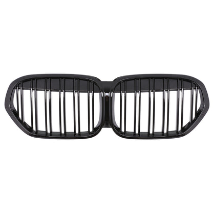 BMW X1 F48 2020+ FRONT GRILLES BLACK DOUBLE BAND M LOOK