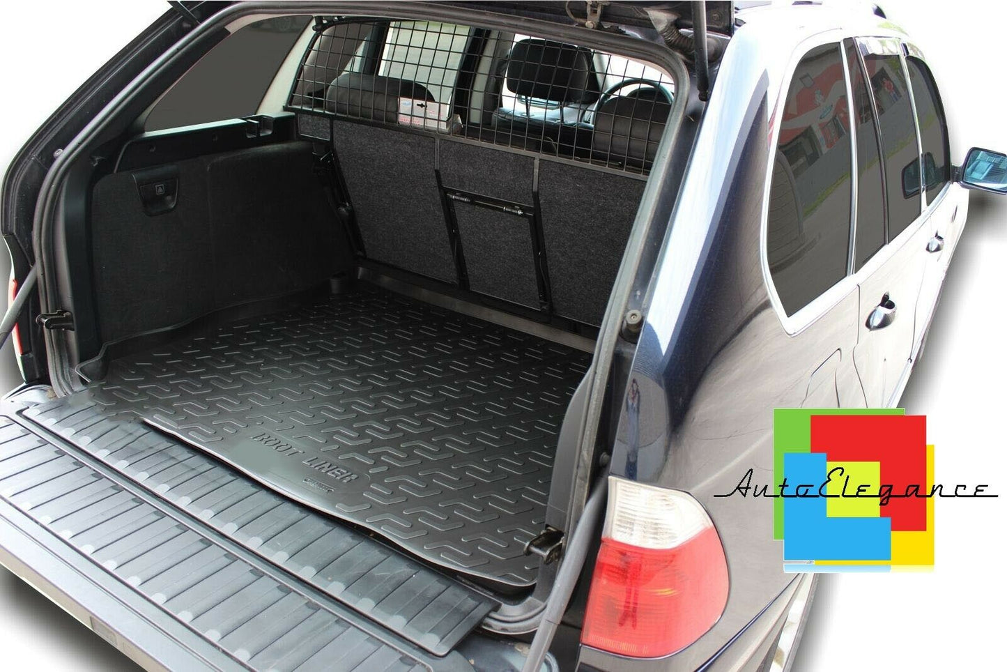 TRUNK MAT RUBBER CARPET SUPERGRIP BMW X5 E53 1999-2006 -AT-