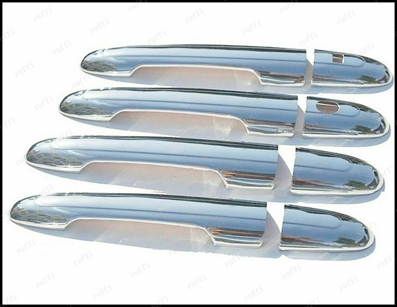 CROMATURA MANIGLIE 4 PORTE MERCEDES VIANO W639 2003-2014 INOX ADESIVO 0032 AUTOELEGANCERICAMBI