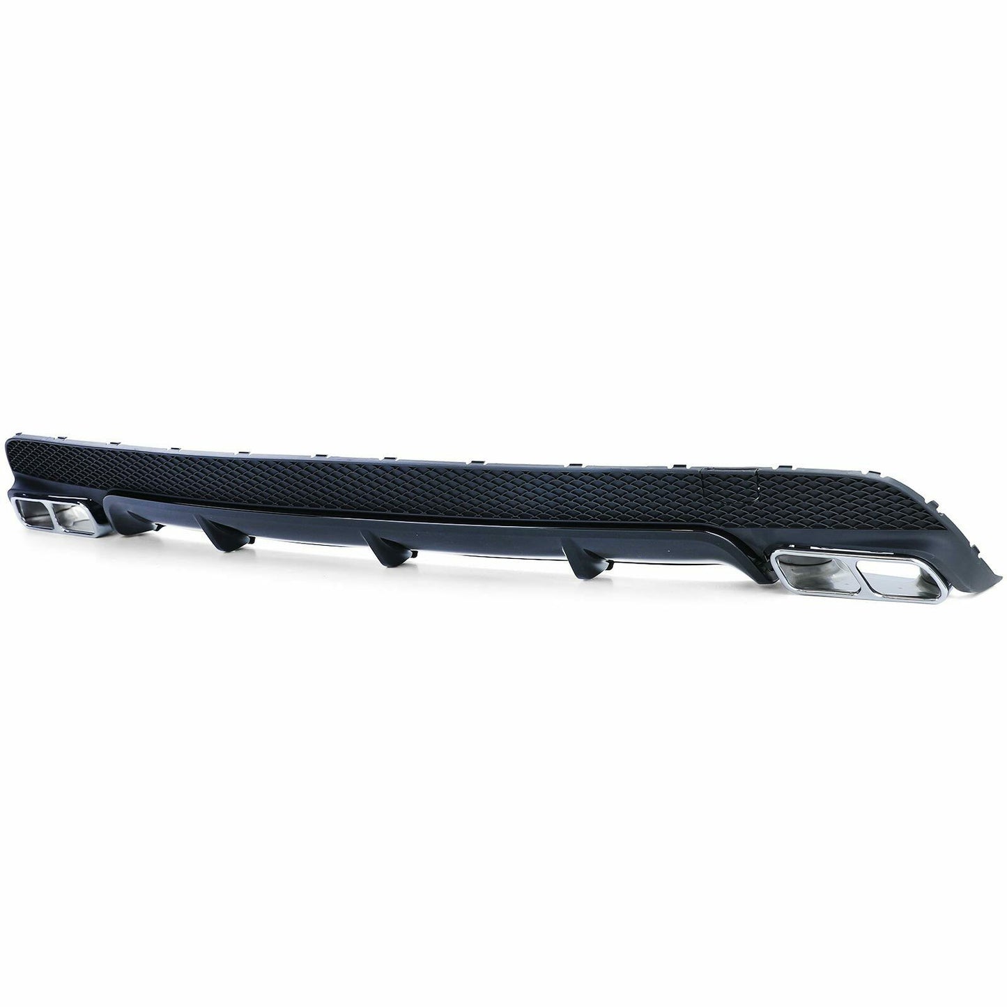 MERCEDES CLA W117 2013-2018 REAR DIFFUSER UNDER BUMPER + AMG TIPPERS.