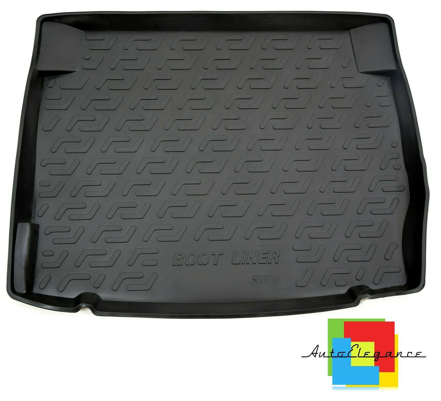 VASCA BAULE BAGAGLIAIO TAPPETO GOMMA SUPERGRIP BMW SERIE 1 F20 2011-2019 -AT-
