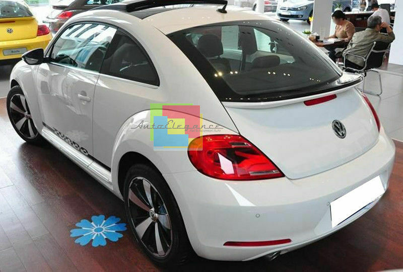 0018 VW BEETLE 5C 2011+ SPOILER POSTERIORE SUL COFANO LOOK R LINE R ABS AUTOELEGANCERICAMBI