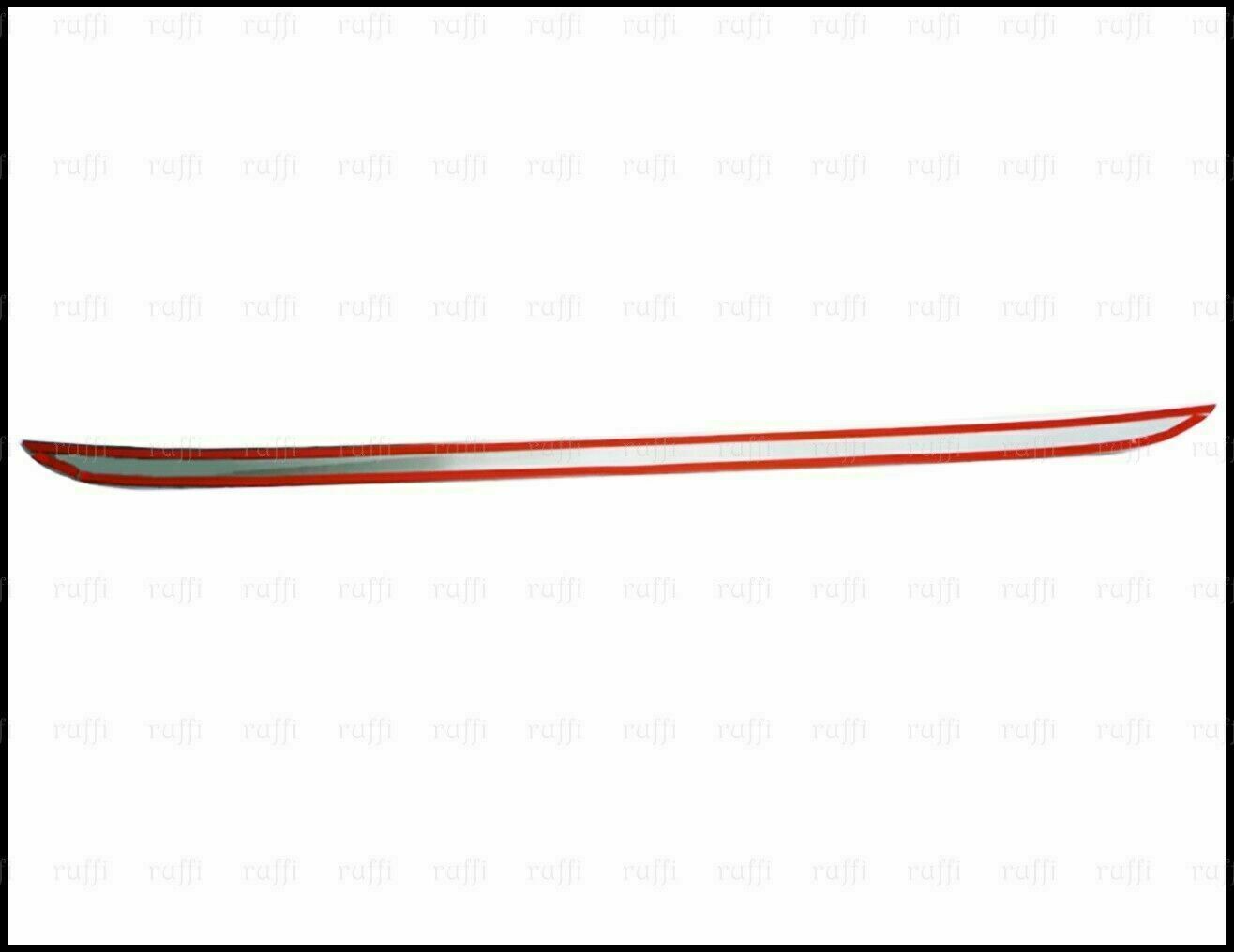 CROMATURA BAGAGLIAIO CITROEN C4 MK2 2010+ ACCIAIO INOX ADESIVO 0032 AUTOELEGANCERICAMBI
