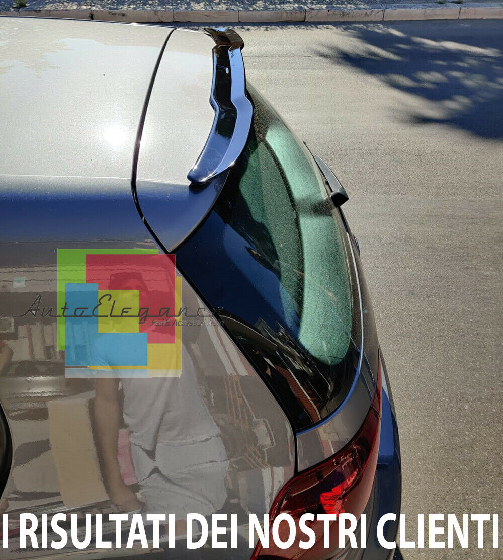 VW GOLF 6 VI 2008 AL 2012 SPOILER TETTO POSTERIORE AGGIUNTIVO GTI LOOK ABS NERO