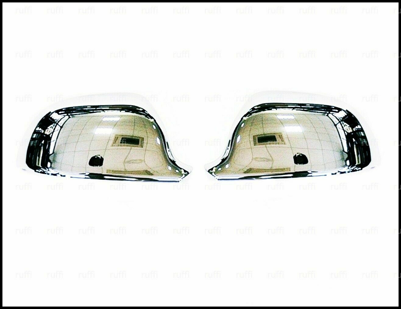 CROMATURA SPECCHIETTI LATERALI AUDI A4 S4 RS4 B8 2007-2009 INOX ADESIVO 0032 AUTOELEGANCERICAMBI