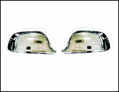 CROMATURA SPECCHIETTI LATERALI AUDI A4 S4 RS4 B8 2007-2009 INOX ADESIVO 0032 AUTOELEGANCERICAMBI