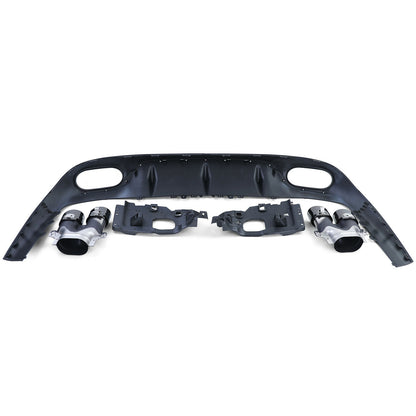 REAR DIFFUSER FOR MERCEDES E CLASS COUPE C238 AMG LOOK