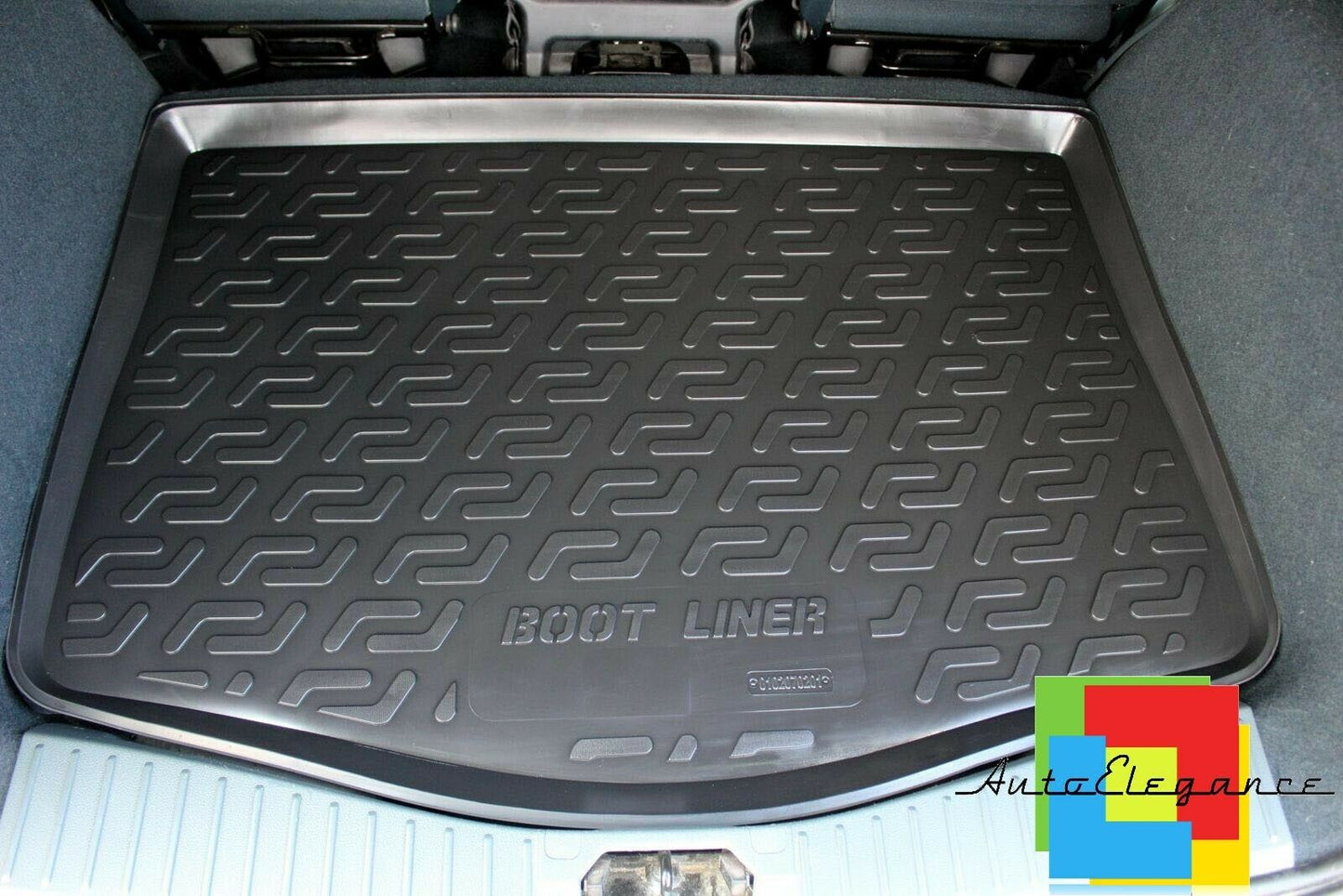TRUNK LINER RUBBER CARPET SUPERGRIP FORD C-MAX II 2011-2019 -AT-