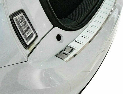 CROMATURA PROTEZIONE PARAURTI POSTERIORE AUDI A1 8X 2010-2018 INOX ADESIVO 0032 AUTOELEGANCERICAMBI