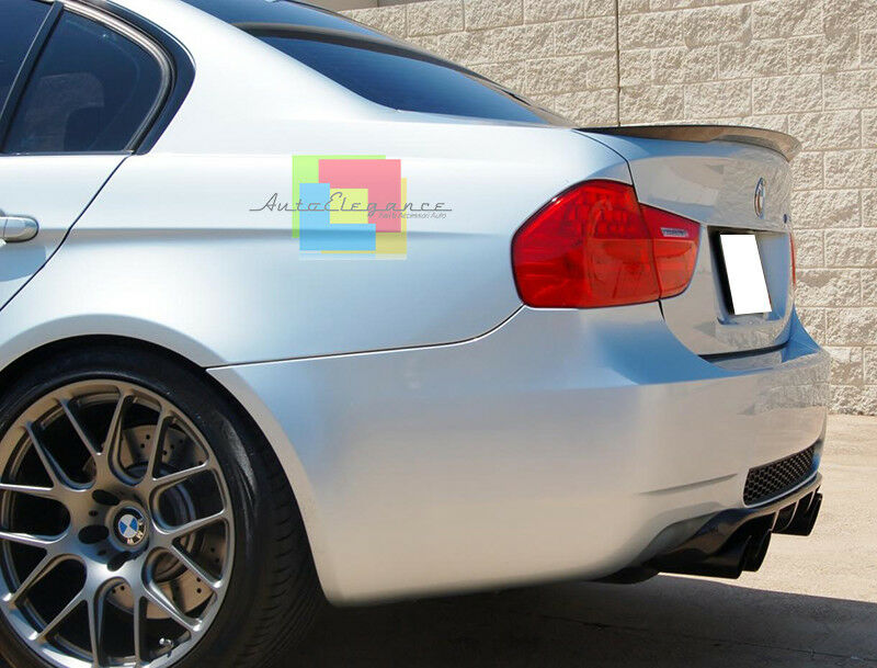 BMW SERIE 3 E90 BERLINA 2005-2012 SPOILER SUL COFANO LOOK M-TECH IN ABS AUTOELEGANCERICAMBI