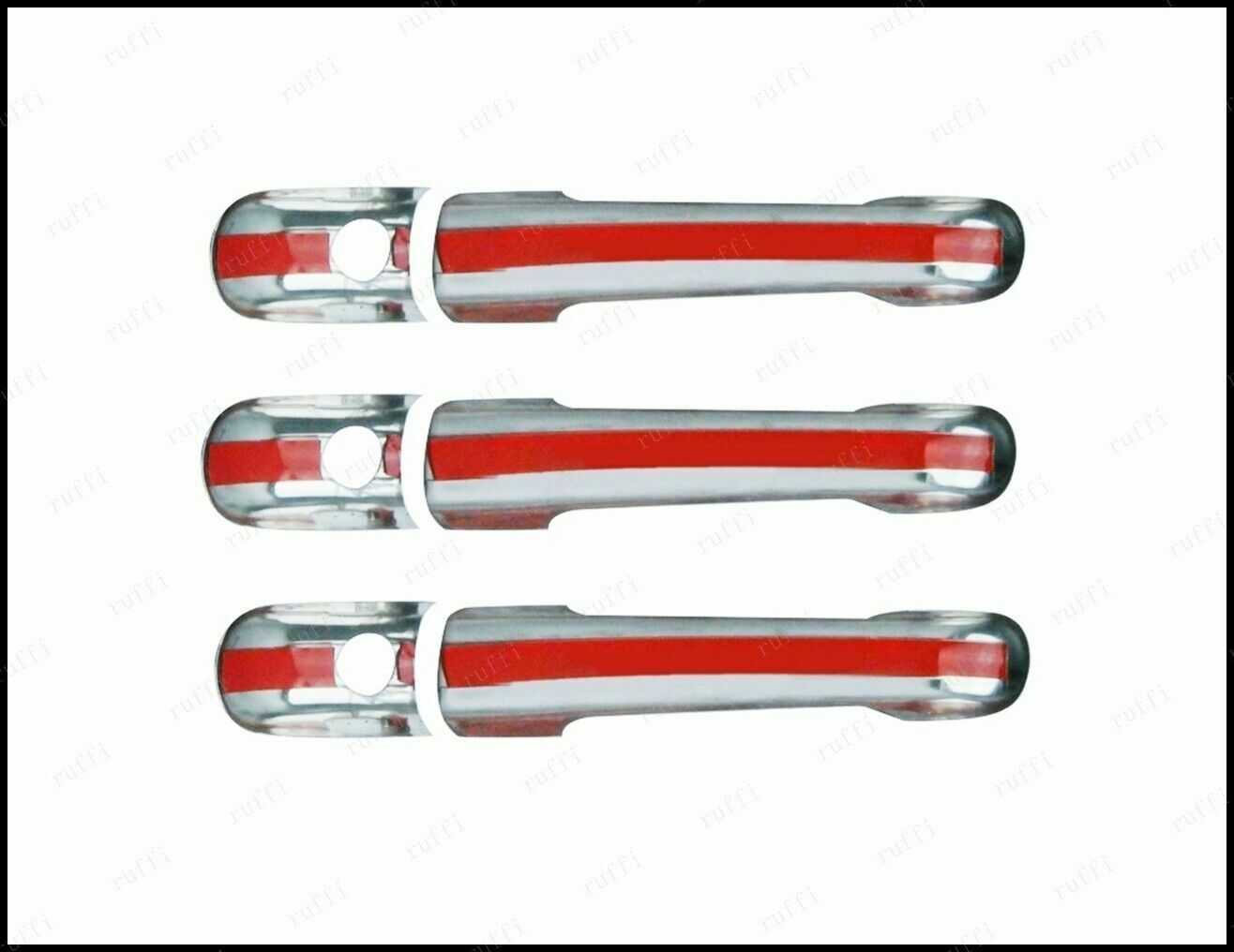 CROMATURA MANIGLIE 3 PORTE MERCEDES VITO W638 1996-2003 INOX ADESIVO 0032 AUTOELEGANCERICAMBI