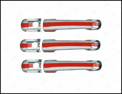 CROMATURA MANIGLIE 3 PORTE MERCEDES VITO W638 1996-2003 INOX ADESIVO 0032 AUTOELEGANCERICAMBI