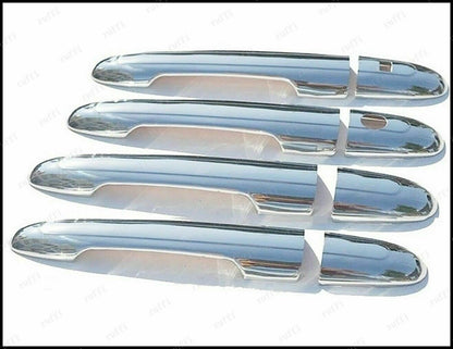 CROMATURA MANIGLIE 4 PORTE MERCEDES VITO W639 2003-2014 INOX ADESIVO 0032 AUTOELEGANCERICAMBI
