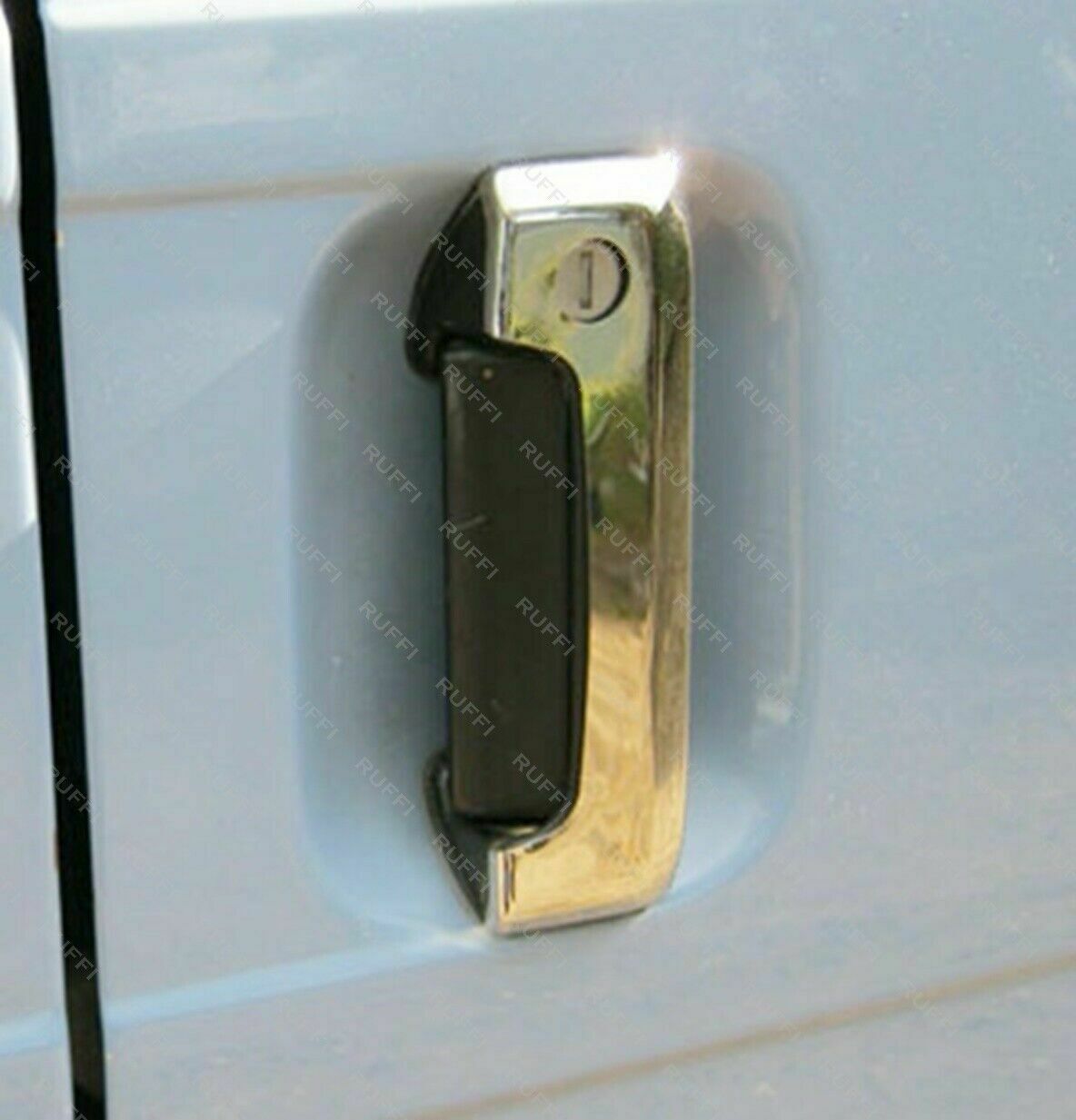 CROMATURA MANIGLIE PORTE VW T4 TRANSPORTER 1995-2003 ACCIAIO INOX ADESIVO 0032 AUTOELEGANCERICAMBI