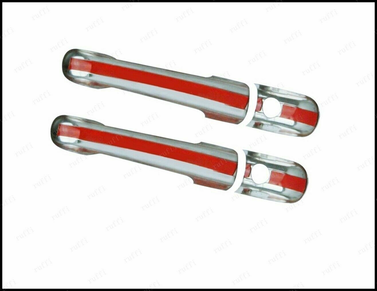 CROMATURA MANIGLIE 2 PORTE MERCEDES VITO W638 1996-2003 INOX ADESIVO 0032 AUTOELEGANCERICAMBI