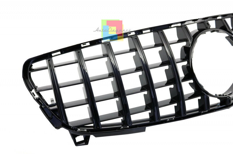 GRIGLIA ANTERIORE NERA PER MERCEDES CLASSE A W176 2015-2018 CALANDRA AMG A45