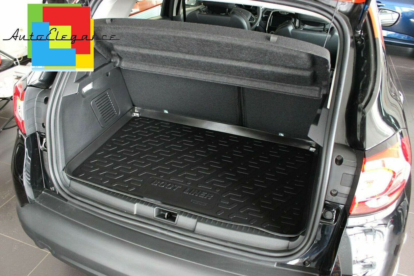TRUNK MAT RUBBER CARPET SUPERGRIP RENAULT CAPTUR 2014-2019 -AT-