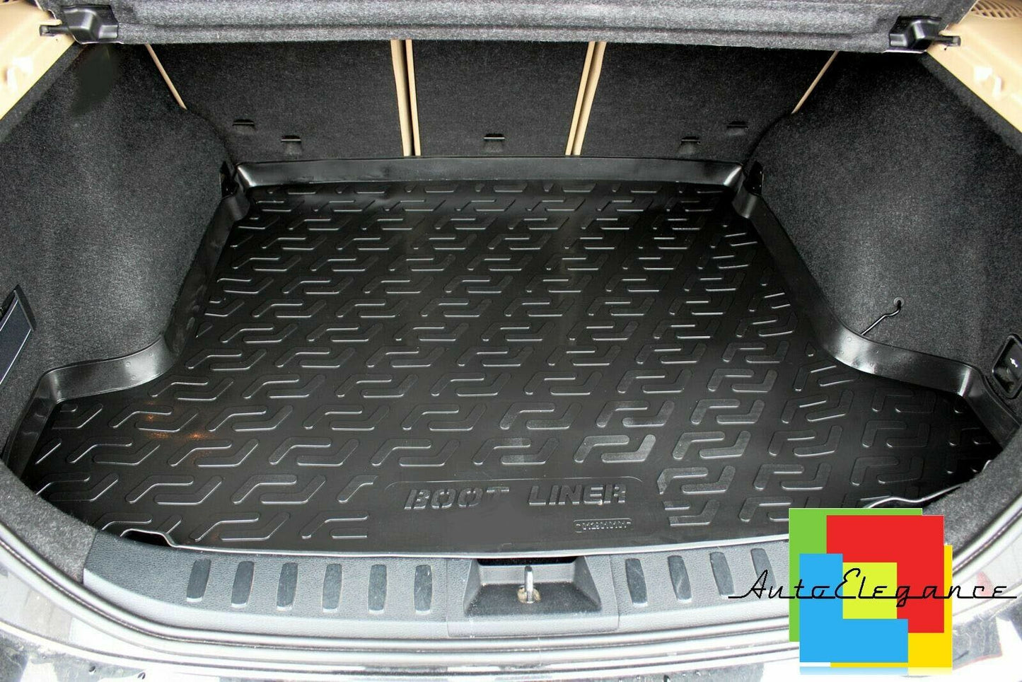 TRUNK MAT RUBBER CARPET SUPERGRIP BMW X1 E84 2009-2015 -AT-