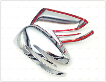 CROMATURA SPECCHIETTI LATERALI MERCEDES CLASSE CLA X117 INOX ADESIVO 0032 AUTOELEGANCERICAMBI